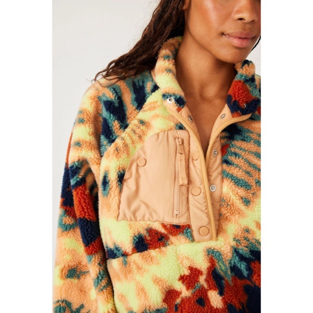 FP Movement by Free People Colorful Teddy Jacket - Picture 2 of 6